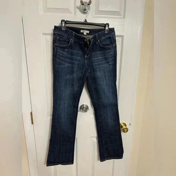 CAbi Baby Bootcut Jeans Style 967R Womens Size 4 Dark Wash Denim - Picture 7 of 12